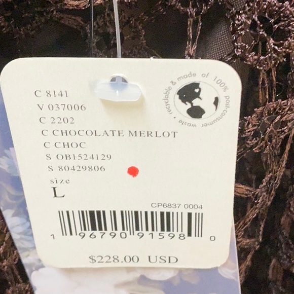 NWT Intimately Free People bathing suit attached dress bodysuit L sequin crochet - Picture 7 of 11